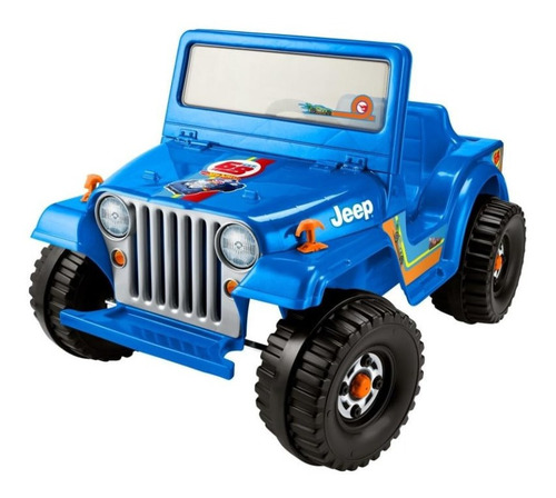 Montable Eléctrico Power Wheels Jeep Wrangler 6 Volts