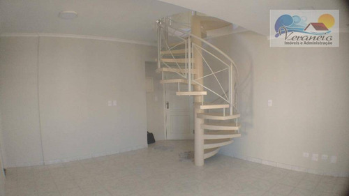 Imagem 7 de 30 de Cobertura Com 3 Dormitórios À Venda, 270 M² Por R$ 700.000,00 - Vila Assunção - Praia Grande/sp - Co0065