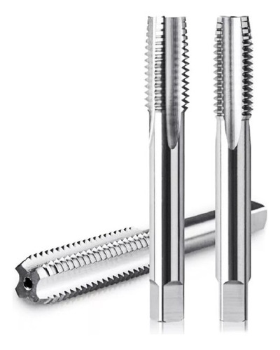 Kit Macho Manual Aço Rápido Unc 1/2  - 13fpp 3 Peças