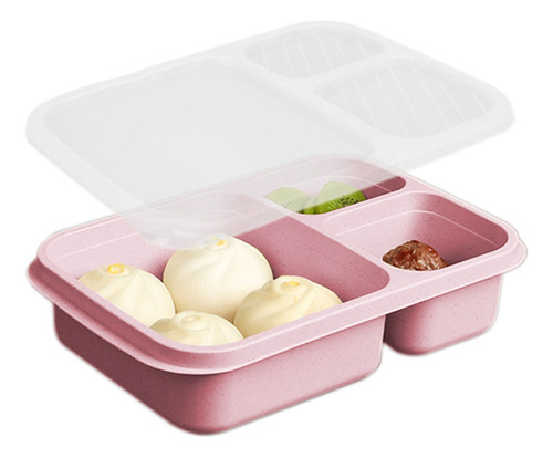 Contenedor Lonchera Topper Lunch Box Portatil Divisiones