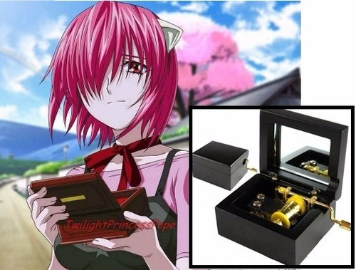 Cajita Musical Del Anime Elfen Lied  Colección, Lilium