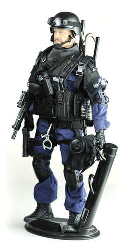 12 '' Swat Us Fuerzas Especiales Puerta Rompiendo 1/6 Action