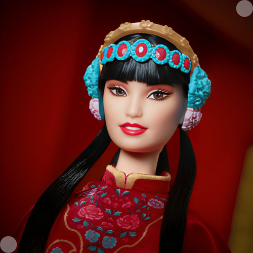 Boneca Barbie Edição Ano Lunar Chinês Hrm57- Mattel