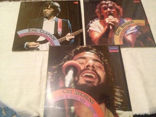 Eric Clapton, Eric Burdon, Cat Stevens Precio Por Disco Vini