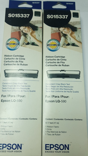 Cinta Epson S015337  P/ Impresora Lq-590 Original