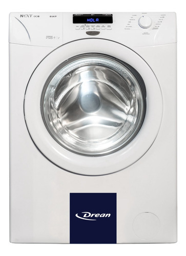 Lavarropas Drean Next 8.14 P Eco Blanco 8kg 1400rpm Inverter