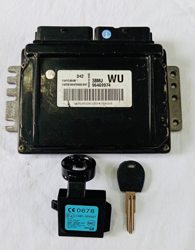 Computadora De Motor Matiz N/p 96469974 Con Kit De Arranque (Usado)