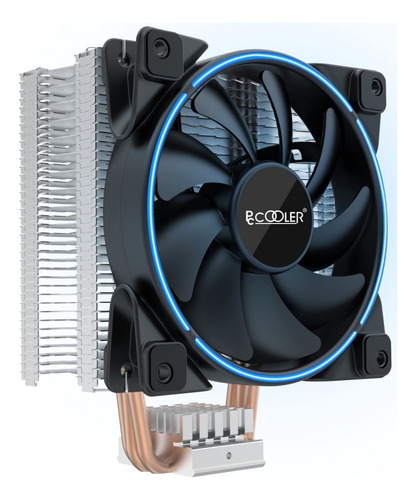 Disipador Para Cpu Pc Cooler Gi-x3 V2 Intel Amd Fan 120 Led Led Azul