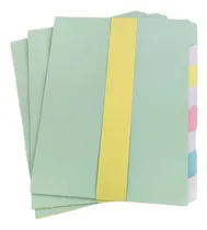 Comprar Separadores Colores (paq De 25 Juegos De 8 Divisiones) Carta
