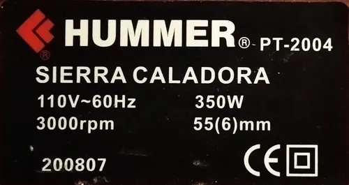 Sierra Caladora Hummer