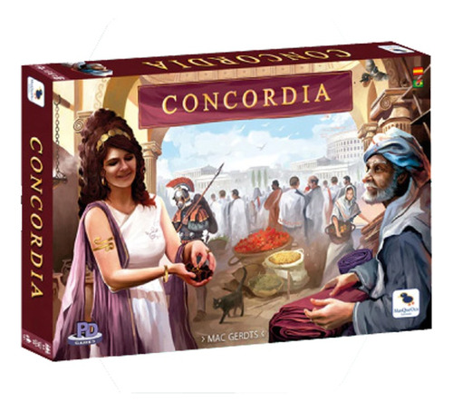 Concordia - Juego De Mesa En Español - Masqueoca