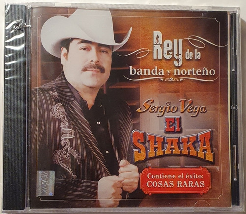 Cd Sergio Vega El Shaka - Rey De La Banda Y Norteño - Disa