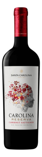 Vino Tinto Cabernet Suavignon Santa Carolina Reserva 750 Ml