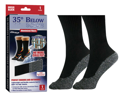 35 Degree Aluminized Fiber Heating Socks