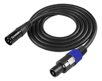 Comprar Xmsjsiy Speakon A Xlr Cable Audio Jack Male A Xlr 3pin De La