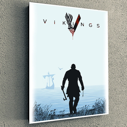 Cuadro De Serie Vikings Poster