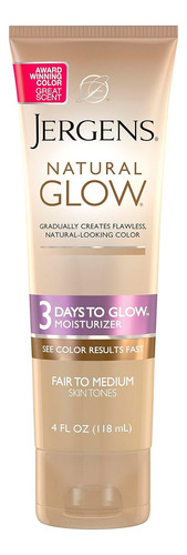 Jergens Natural Glow Loción Autobronceante En 3 Dias Local