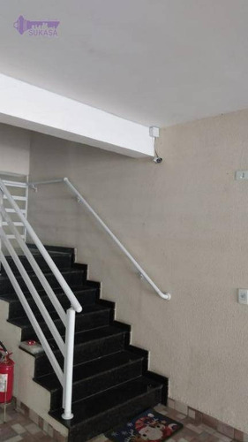 Cobertura Com 2 Dormitórios À Venda, 126 M² Por R$ 425.000,00 - Vila Humaitá - Santo André/sp - Co0451