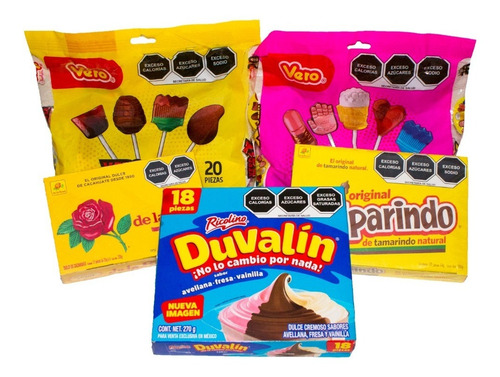 Paquete Dulces Calidad 90 Pzas Combinado Dulce Salado Picoso