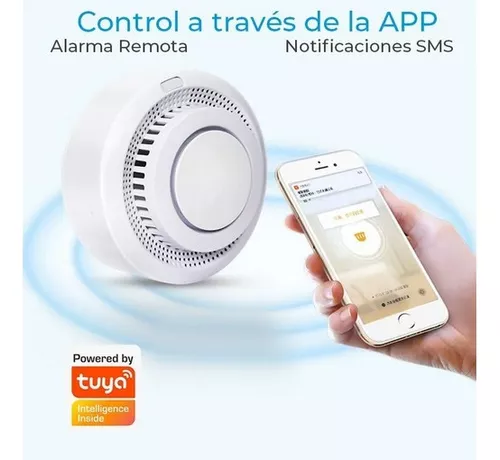 Sensor Smart Wifi Detector Humo Inteligente Alarma Sonora