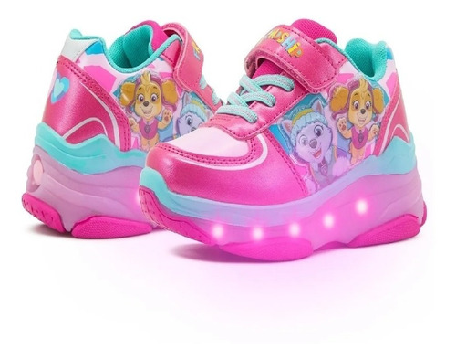 Tenis Patines Paw Patrol Para Niños Y Niñas