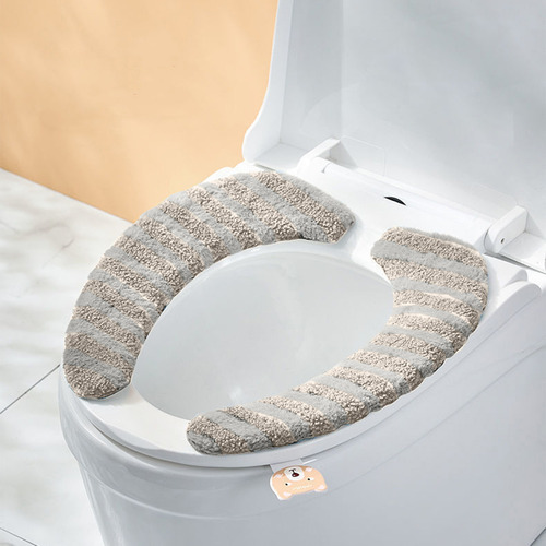 Cojín De Asiento De Inodoro Con Aislamiento Térmico Engrosad