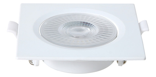 Kit 3 Spot Super Led Quadrado Embutir 8w Branco Neutro 4100k
