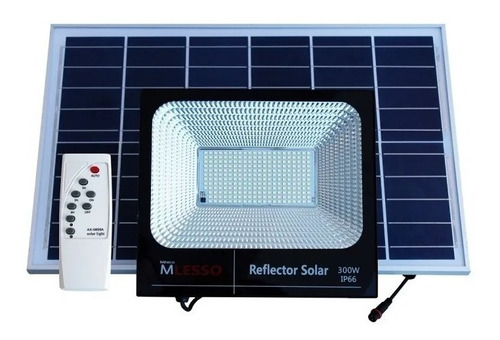 Reflector Solar Led 300w Automática Recargable Exterior
