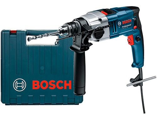 Imagen 1 de 8 de Taladro Percutor Bosch Gsb 20-2 Re 800w C/valija