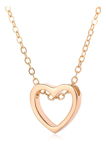 Collar Con Colgante En Forma De Corazón Para Mujer, Joyería,