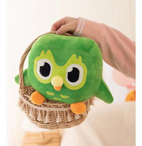 Peluche Duolingo, Presente De 10 Anos, Coruja, Muñeca, Anive