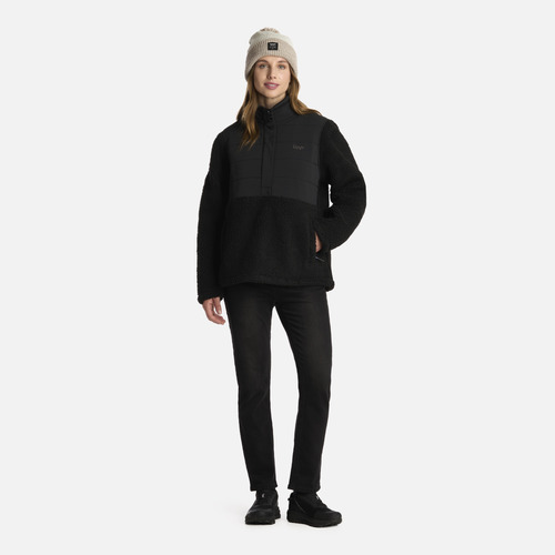 Polar Mujer Glaciar Sherpa-pro 14 Zip Negro Lippi I25