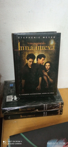 Libros Luna Nueva. Stephenie Meyer. Edición Tapa Dura