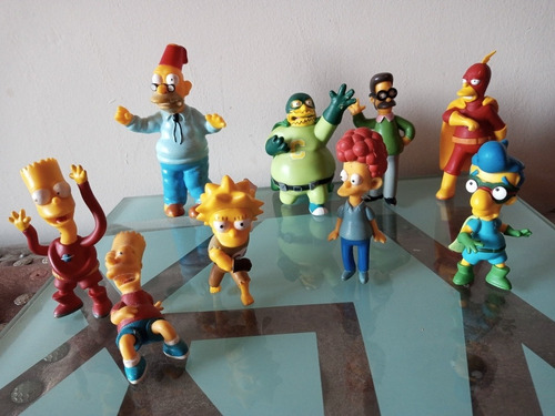 7k Figuras Muñecos De Los Simpsons Juguetes Coleccion