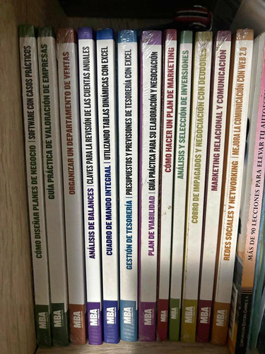 Colección Mba Practico - 12 Tomos Con Cd C/u - El Comercio