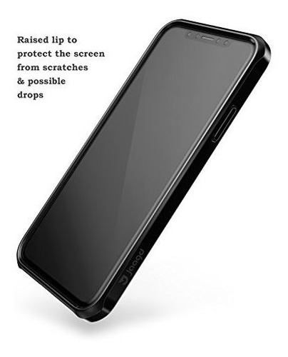 Funda Protectora Transparente Para iPhone X Antideslizante