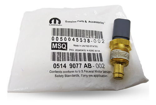 Sensor Temperatura Água Óleo Dodge Journey 3.6 V6 05149077ab