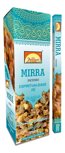 Incenso Mirra Parimal Box Com 25 Caixas