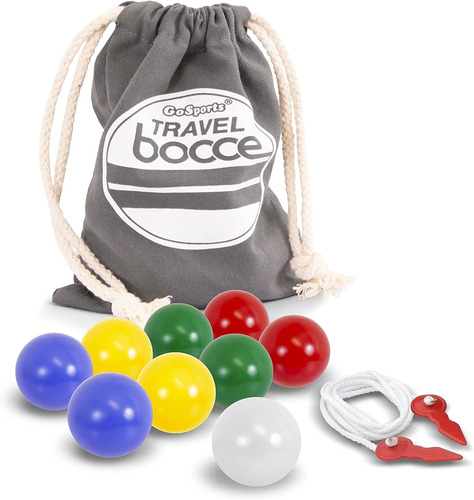 Juego De Petanca Gosports Mini Travel Size Con 8 Bolas, Pal.