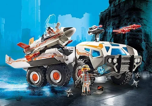 Playmobil Camion Espia Spy Team 9255 Agentes Secretos