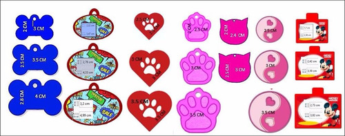 Placas De Identificacion Mascotas