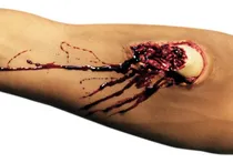 Comprar Aplicaciones Hueso Roto Con Sangre Falsa Halloween Terror 