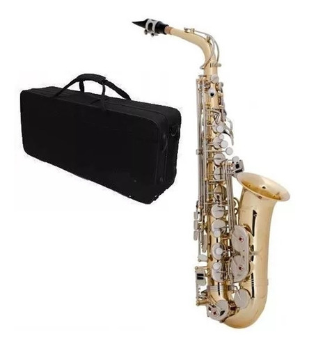 Saxo Alto Dorado Importado Con Estuche Prix Paris France