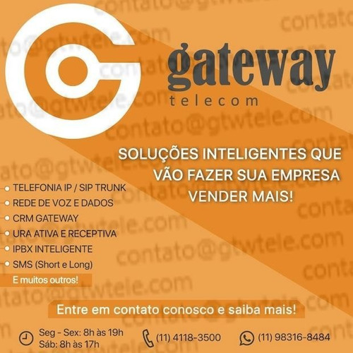 Imagem 1 de 4 de Plano Voip Pabx Ura Gravação De Voz Todo Brasil Ilimitado