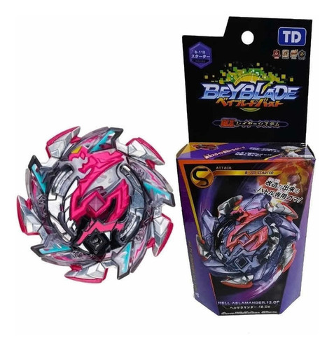 Beyblade Trompo B-113 Hell Salamander.  Excelente Calidad