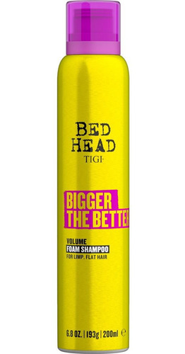 Shampoo De Espuma Tigi Bed Head Bigger The Better 200 Ml