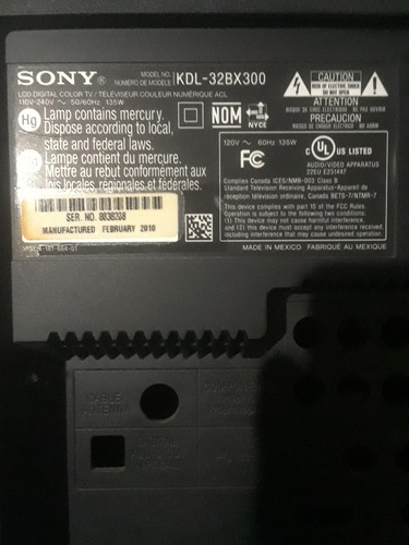 Repuestos Lcd Sony Kdl-32bx300