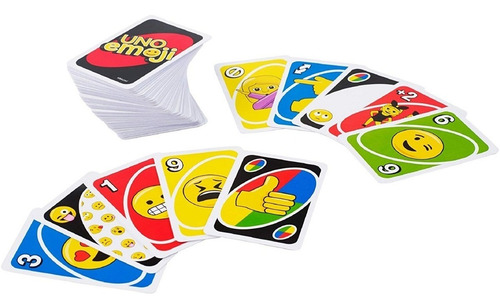 Uno Edición Emoji Juego De Cartas Completamente Nuevo
