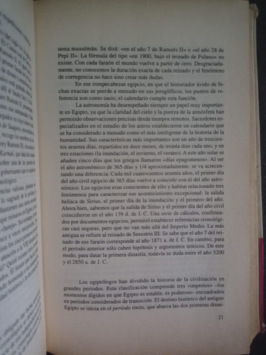 El Egipto De Los Grandes Faraones - Christian Jacq (Usado)