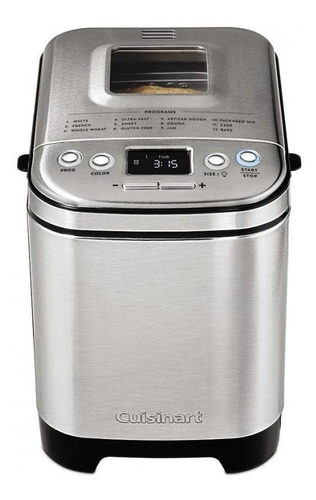 Máquina De Pan Cuisinart Cbk-110p1es Gris